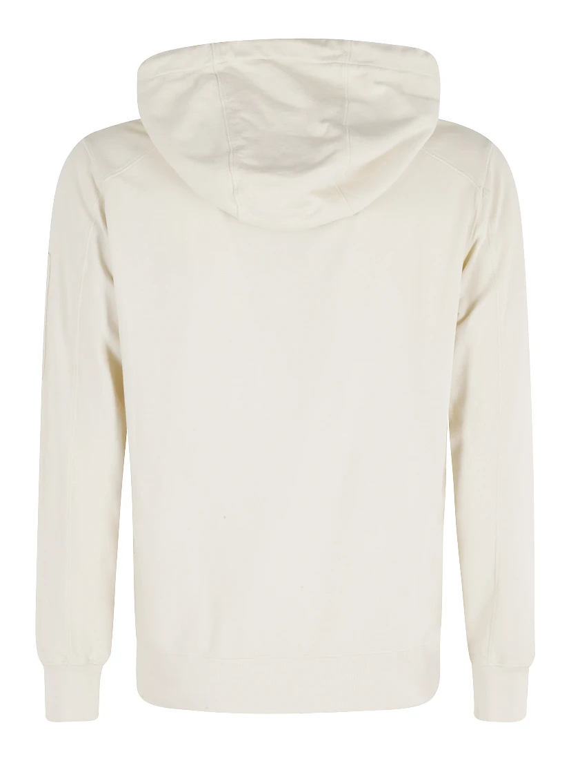 LIGHT FLEECE ZIP HOODED LENS SWEATSHIRT