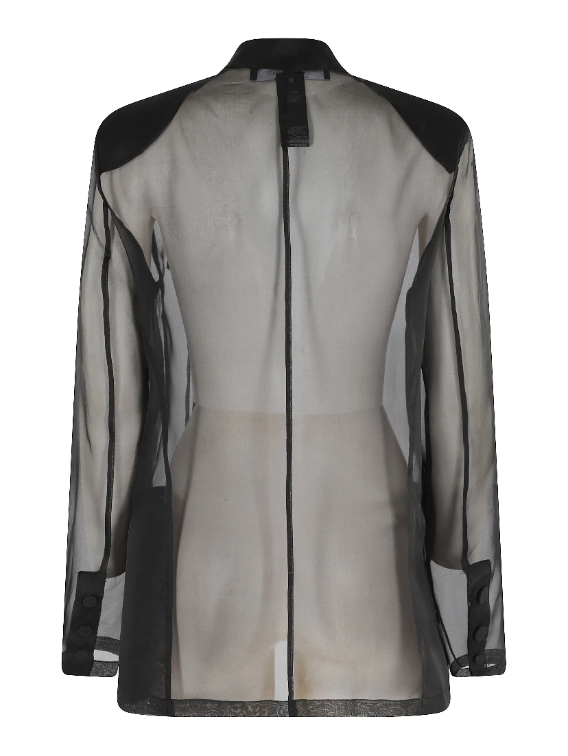 BLAZER IN ORGANZA DI SETA