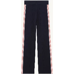 Viscose knit jogger pants