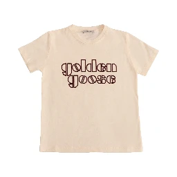 GOLDEN GOOSE KIDS T-shirts and Polos White