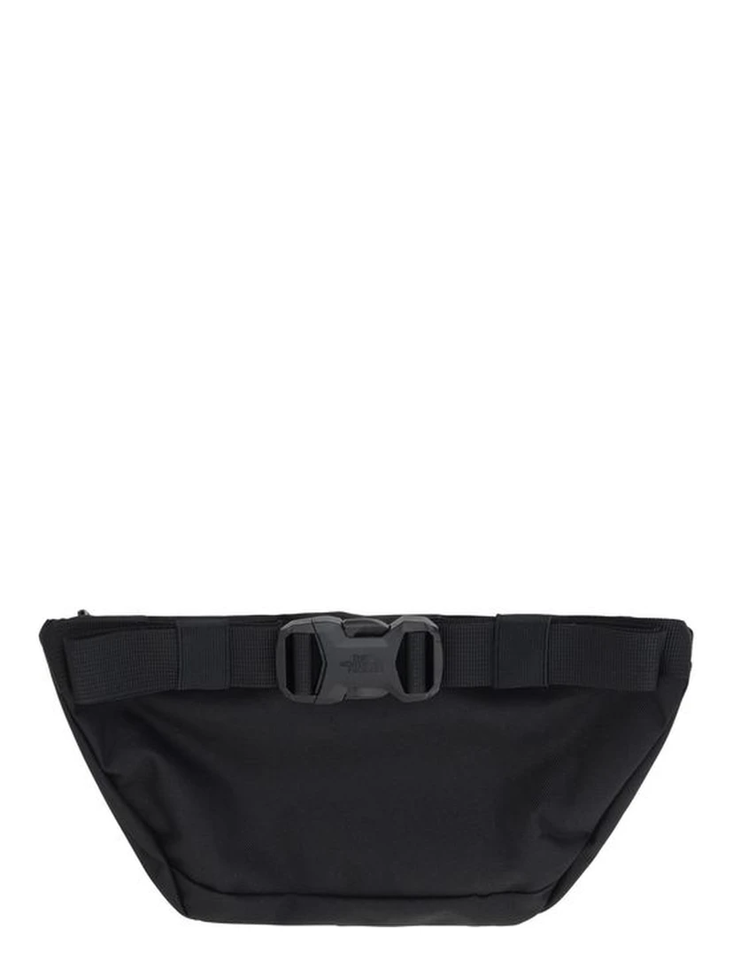 Black Polyester Clutch Bag