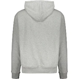 Gray Cotton Hoodie
