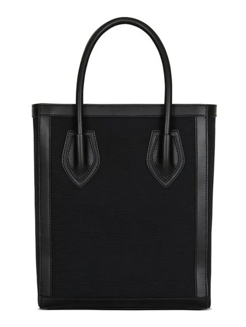 Black Cotton Tote Bag