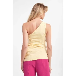 Yellow Cotton Tank Tops
