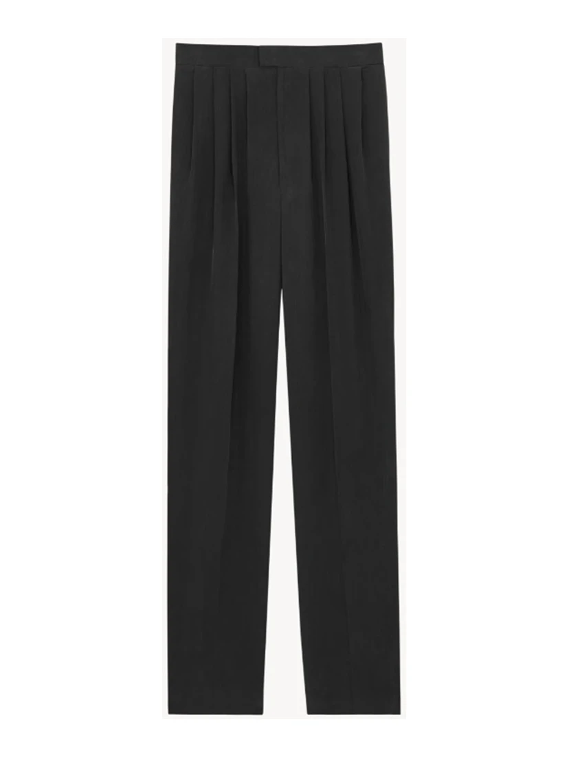 Habotai silk pants