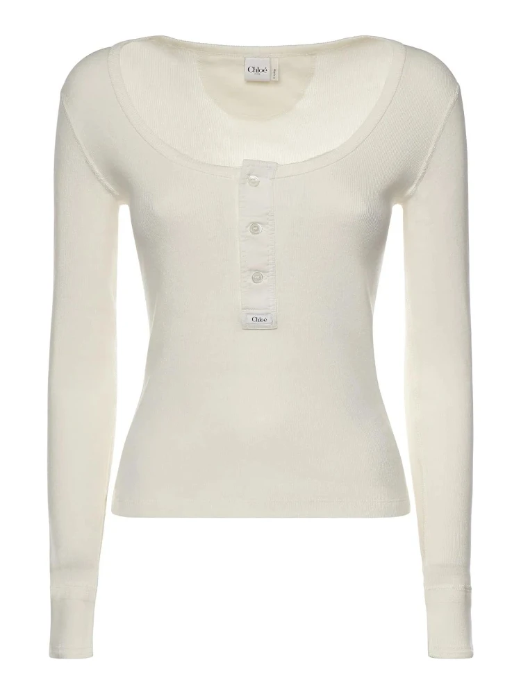 Long-sleeve top
