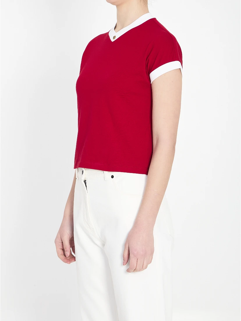 Vintage stretch cotton T-shirt