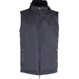GILET REVERSIBILE LANA MERINO NYLON