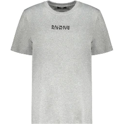 Gray Cotton T-Shirt