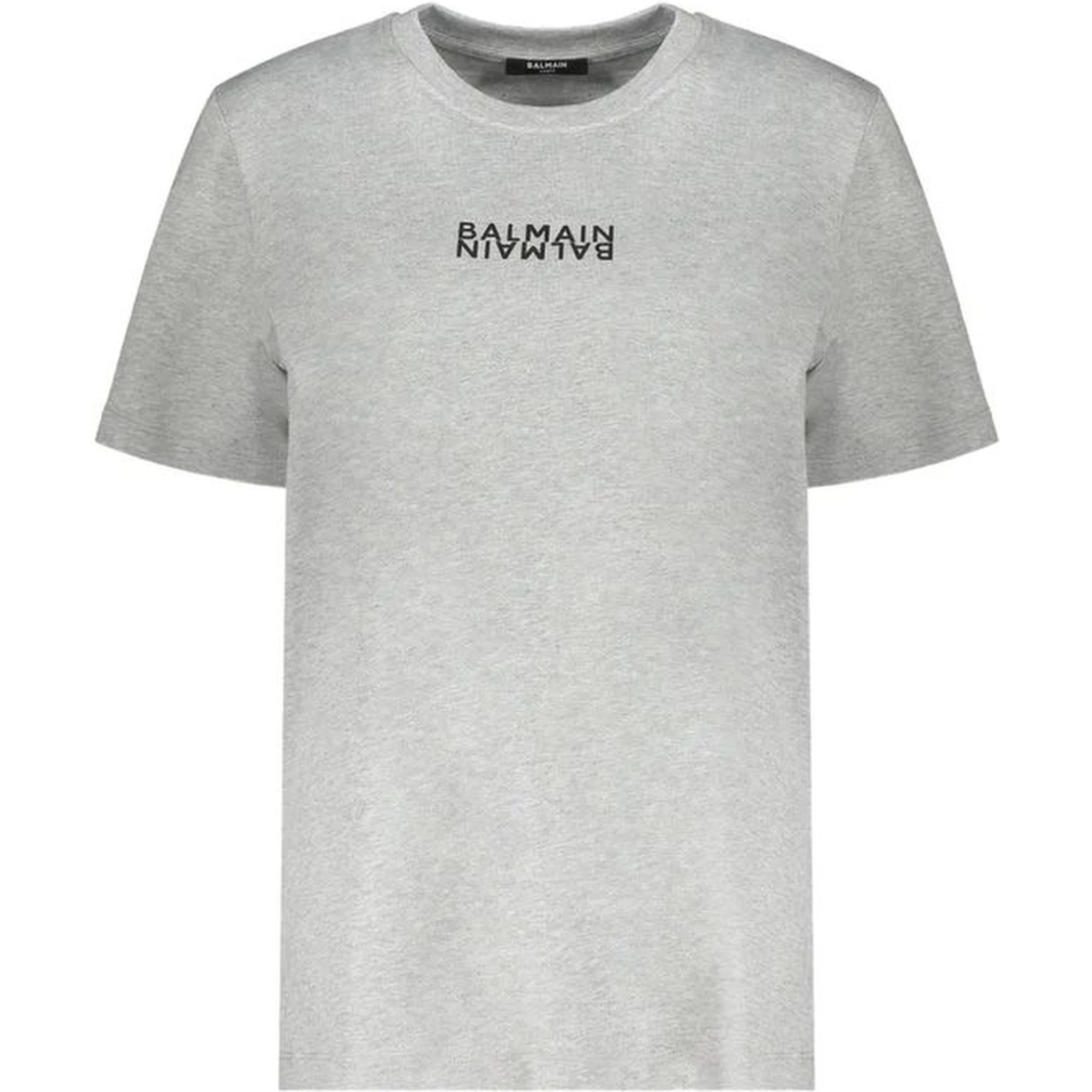 Gray Cotton T-Shirt