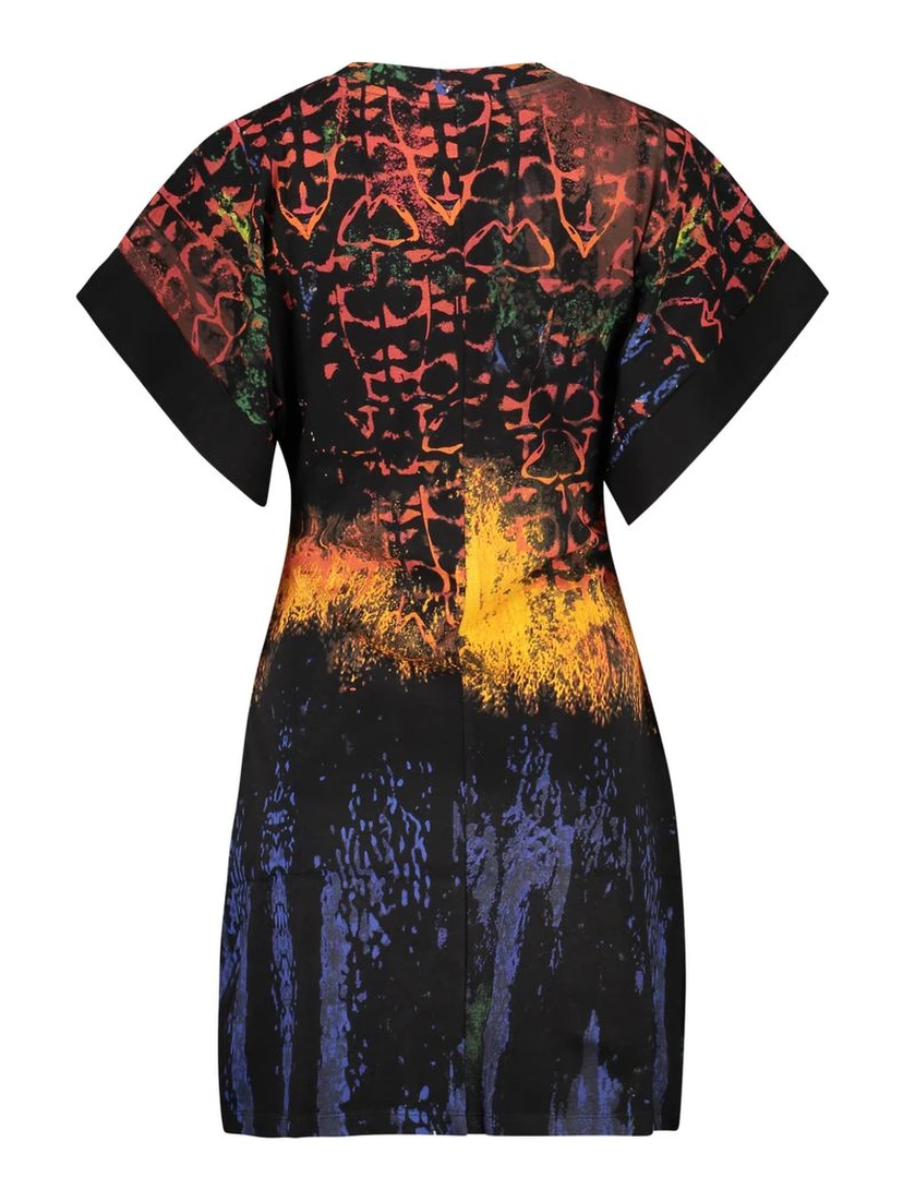 Black Cotton Women Dress