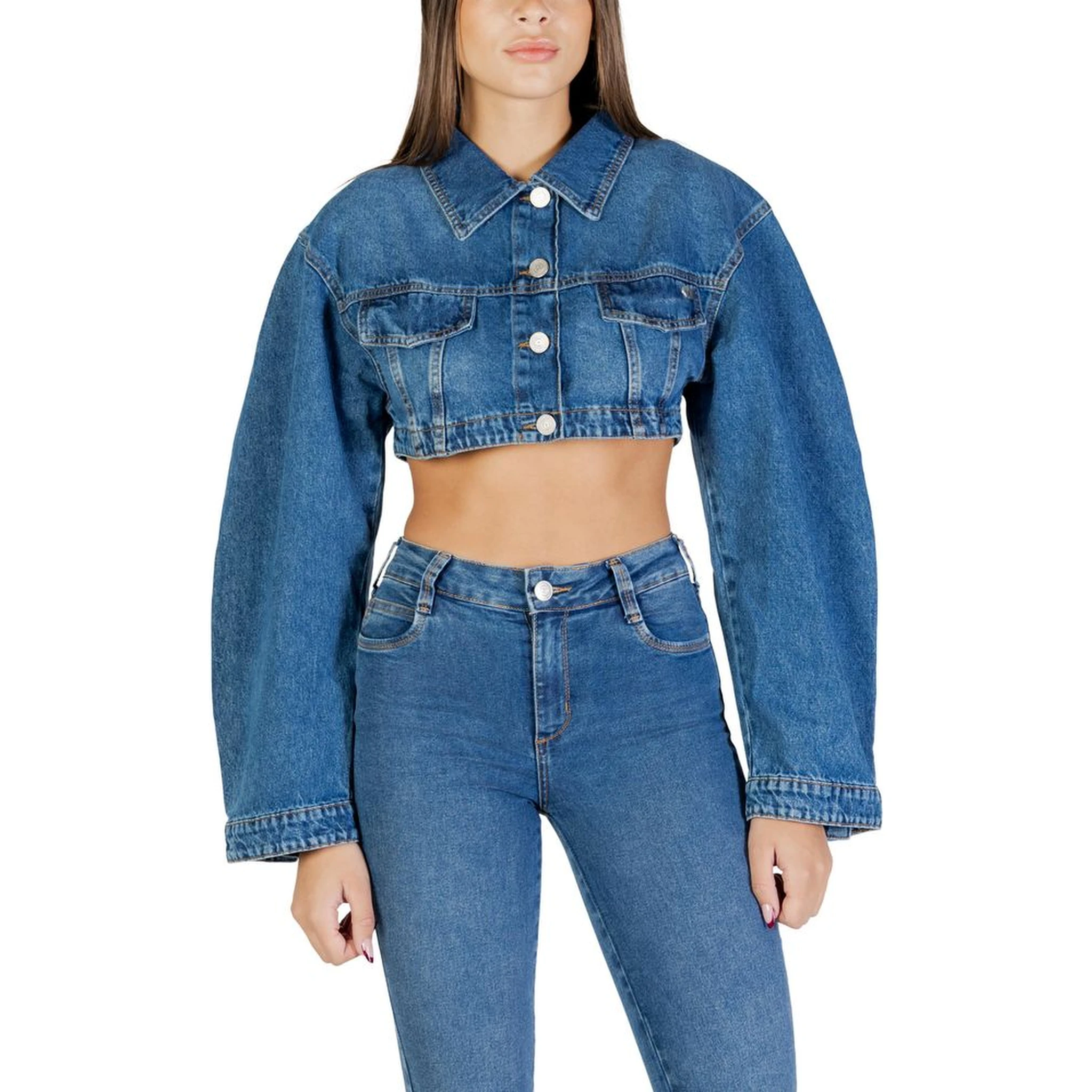 Blue Cotton Denim Jacket