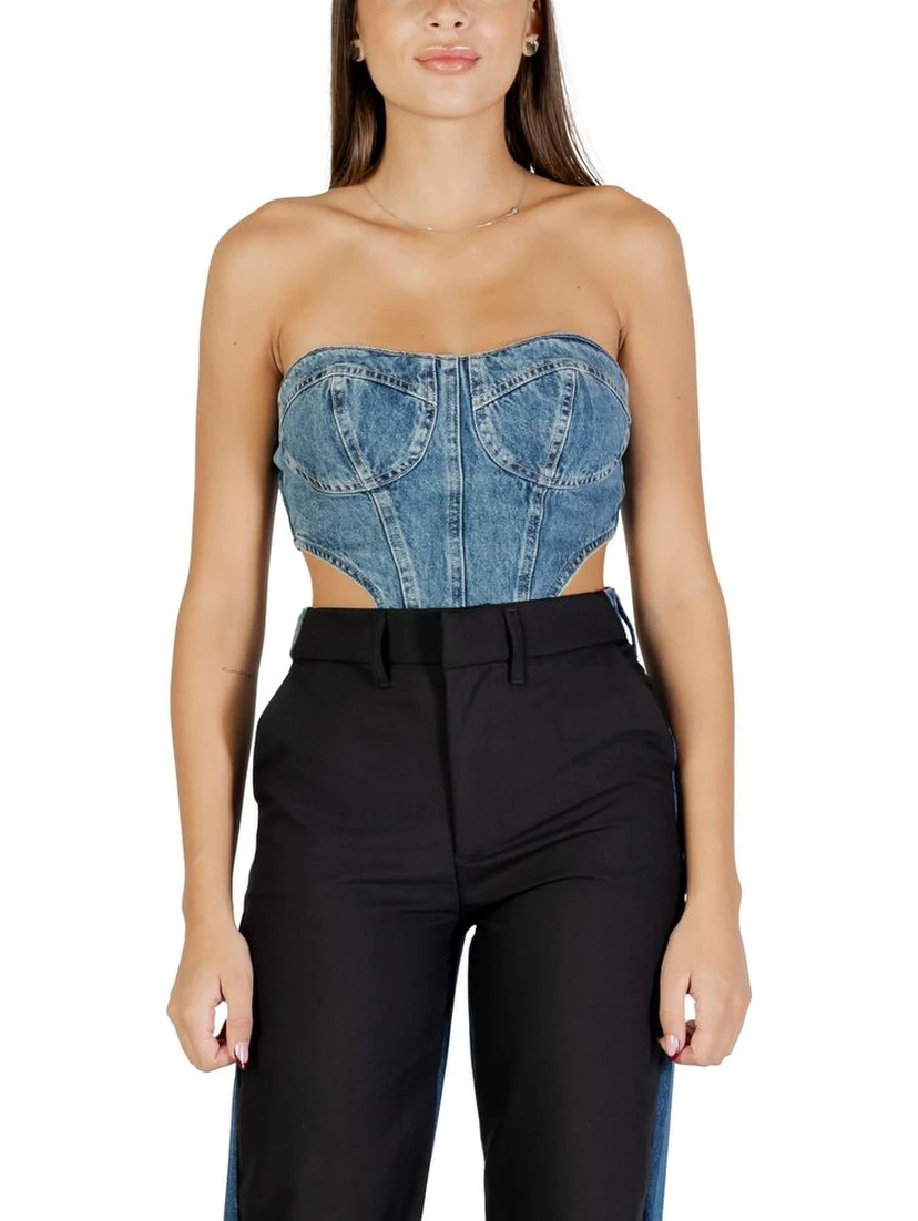 Blue Cotton Top