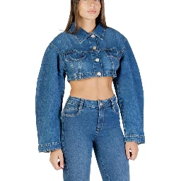 Blue Cotton Denim Jacket