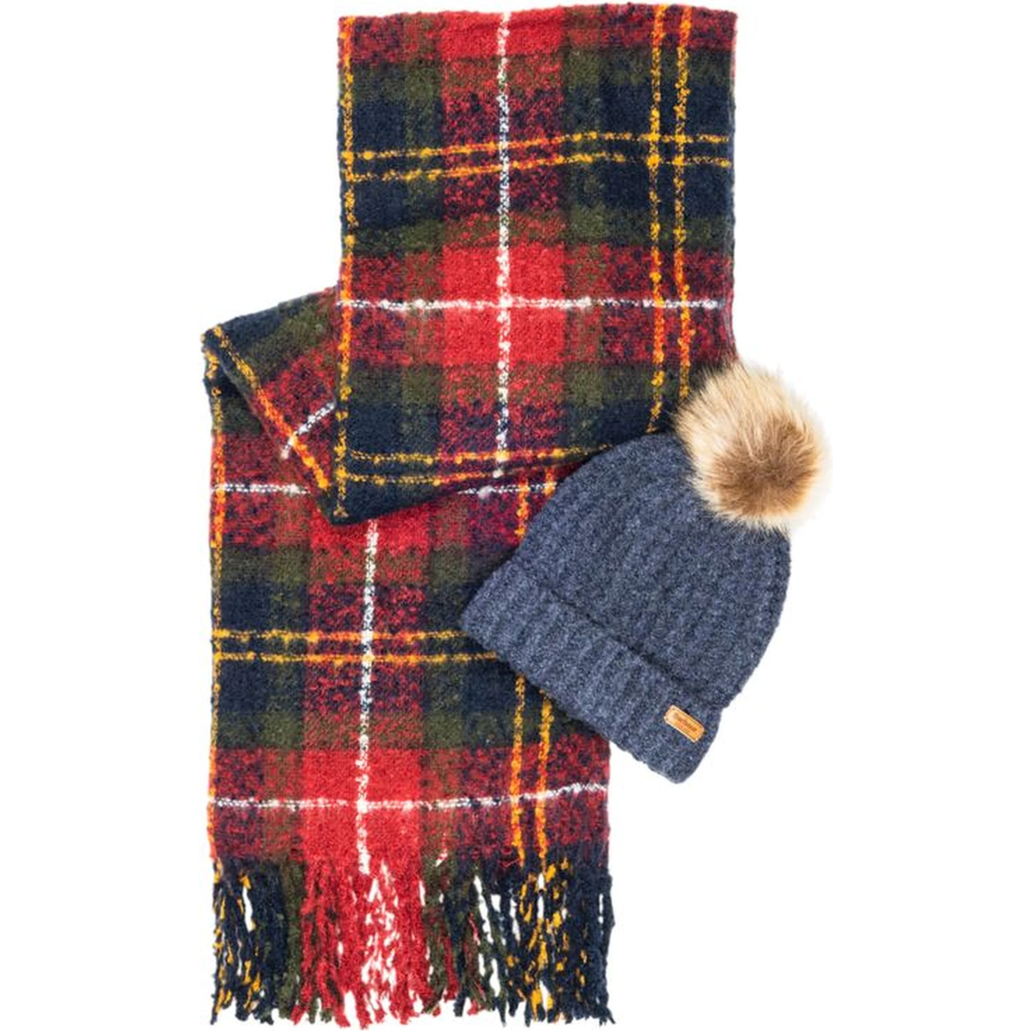 Bordeaux Polyester Scarf