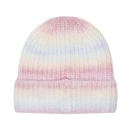 Multicolor Marabou Beanie