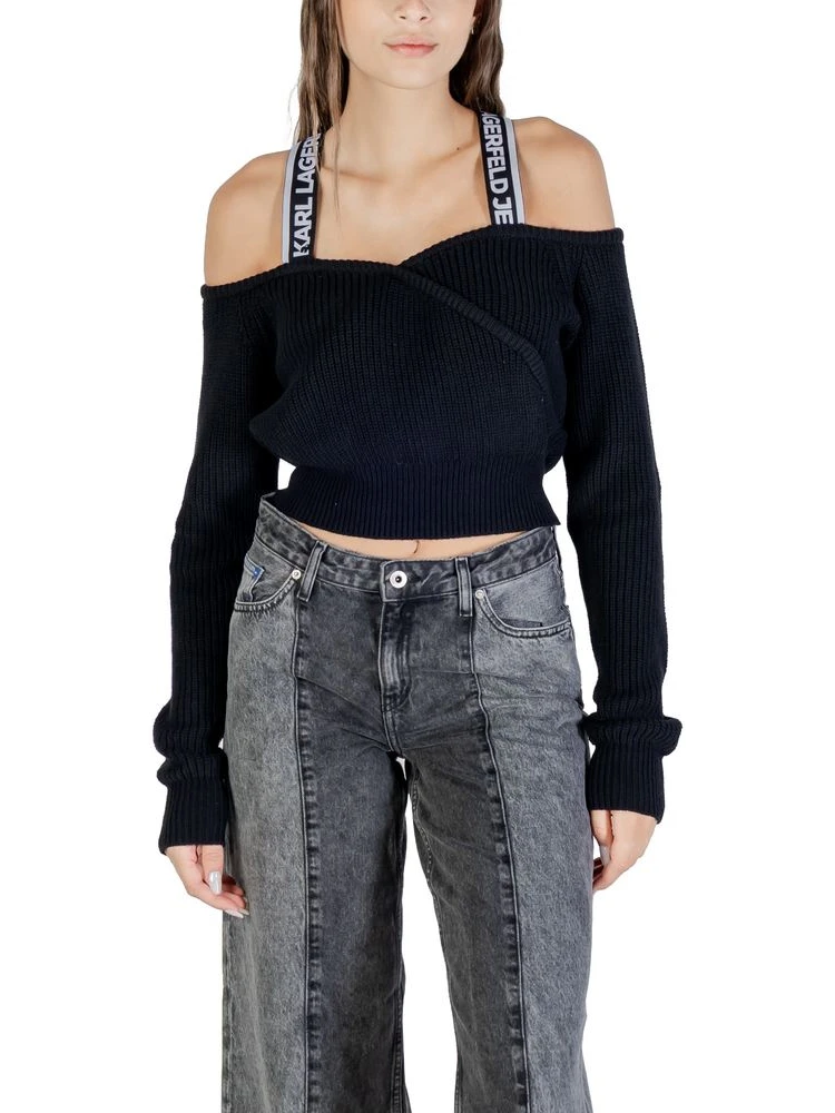 Black Cotton Sweatshirt