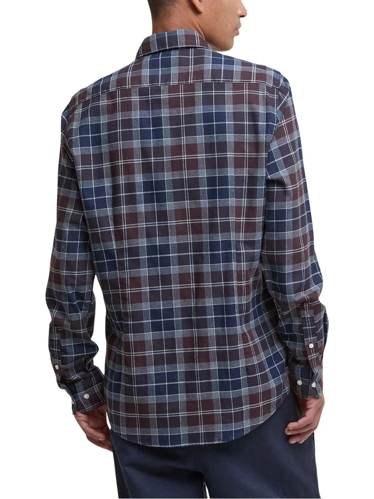 Bicolor Cotton Pattern Shirt alternative
