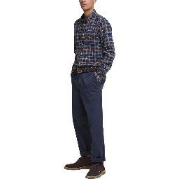 Bicolor Cotton Pattern Shirt