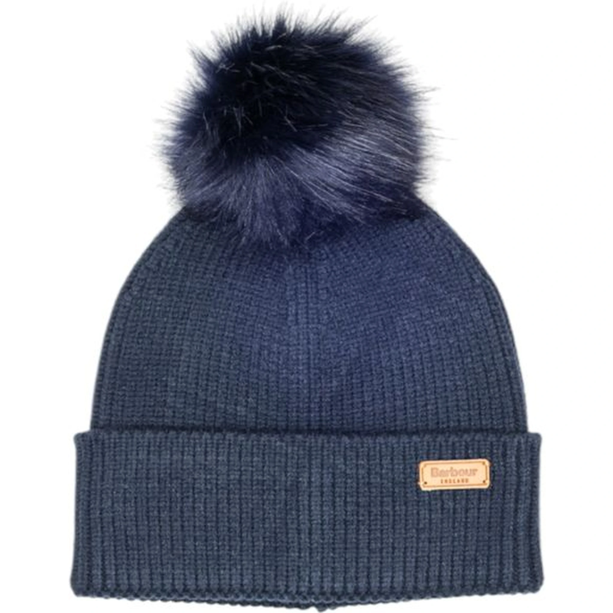 Blue Viscose Beanie