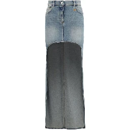 Blue Denim Skirt