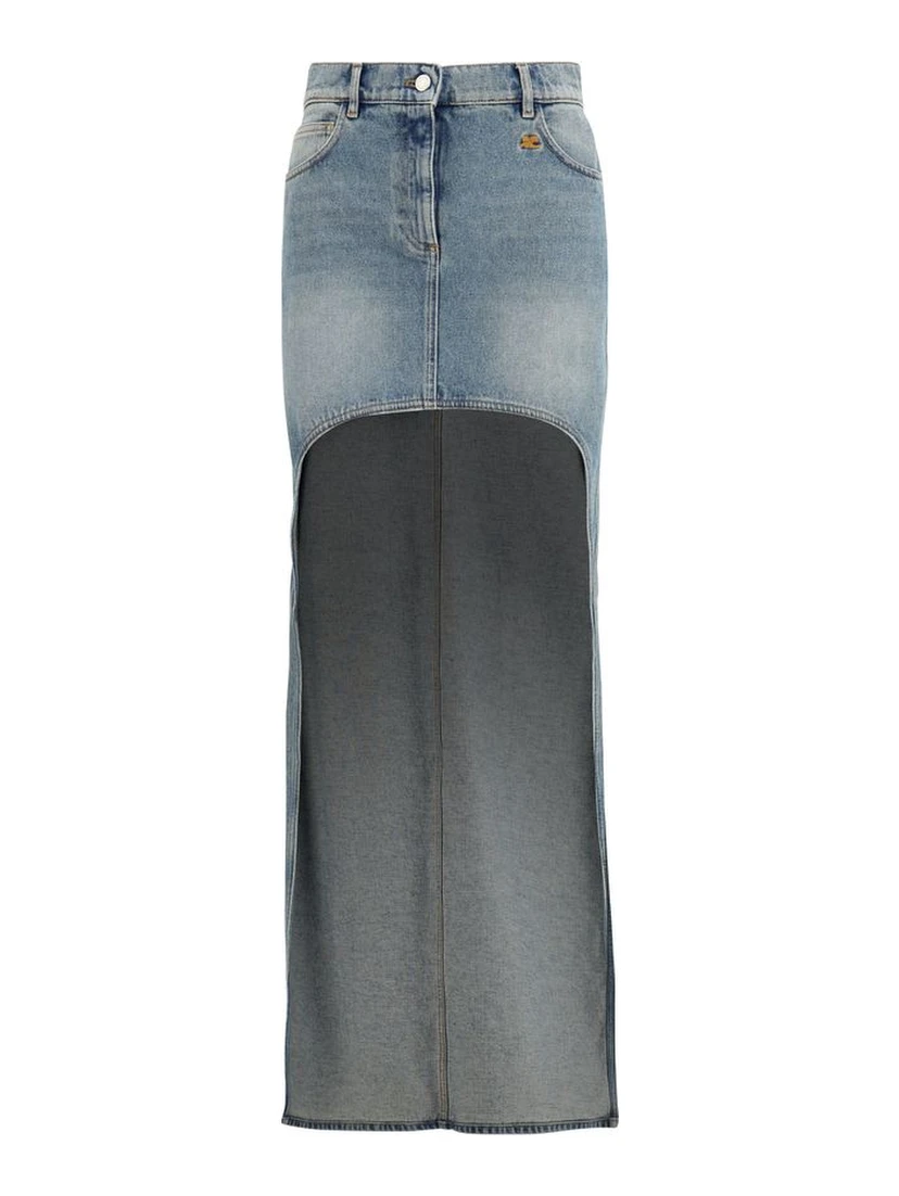 Blue Denim Skirt