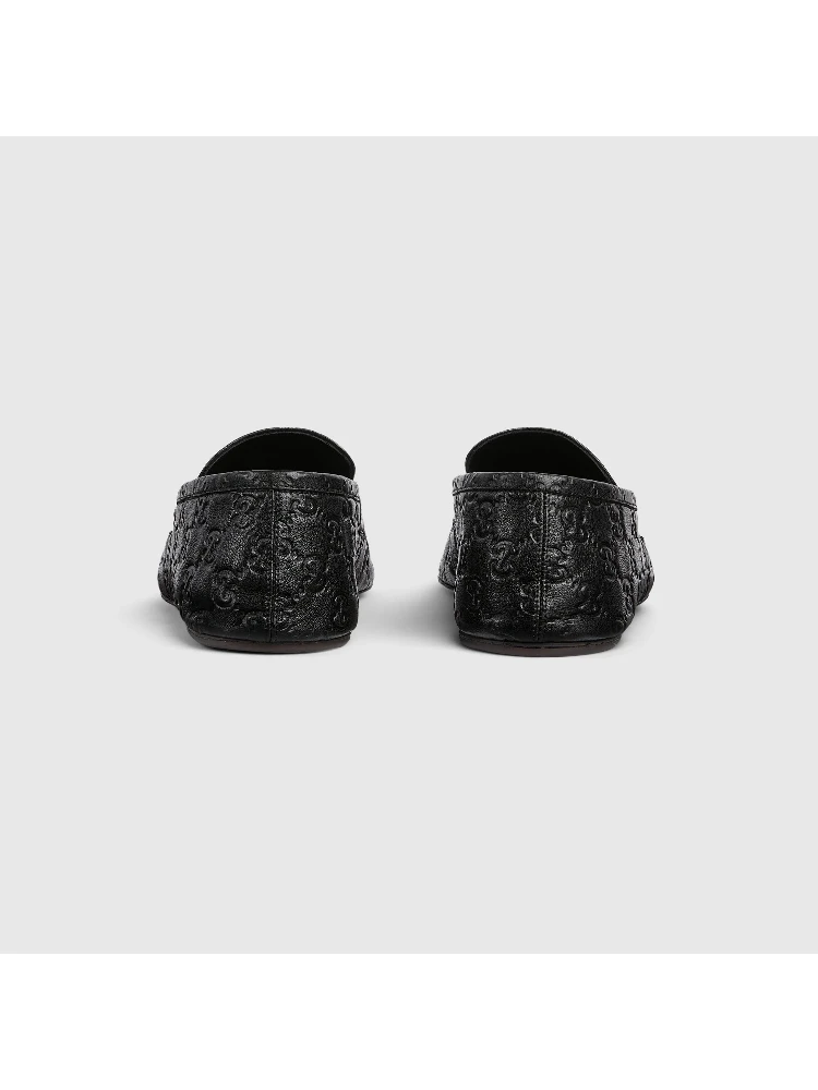Leather GG loafers alternative