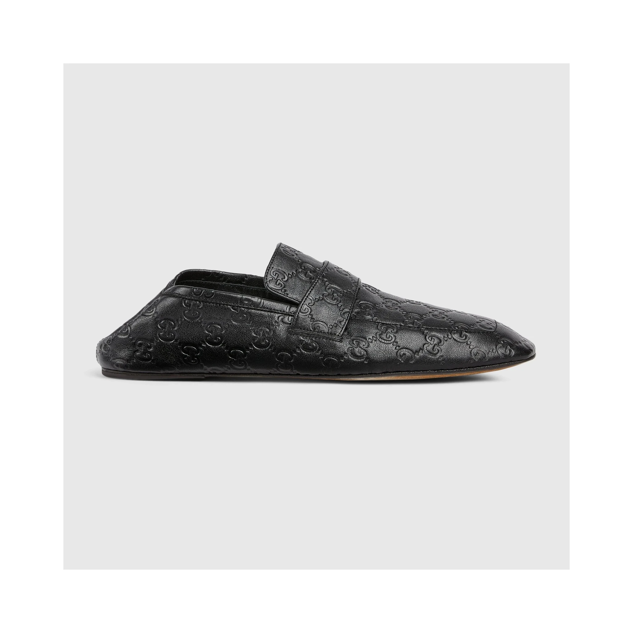 Leather GG loafers