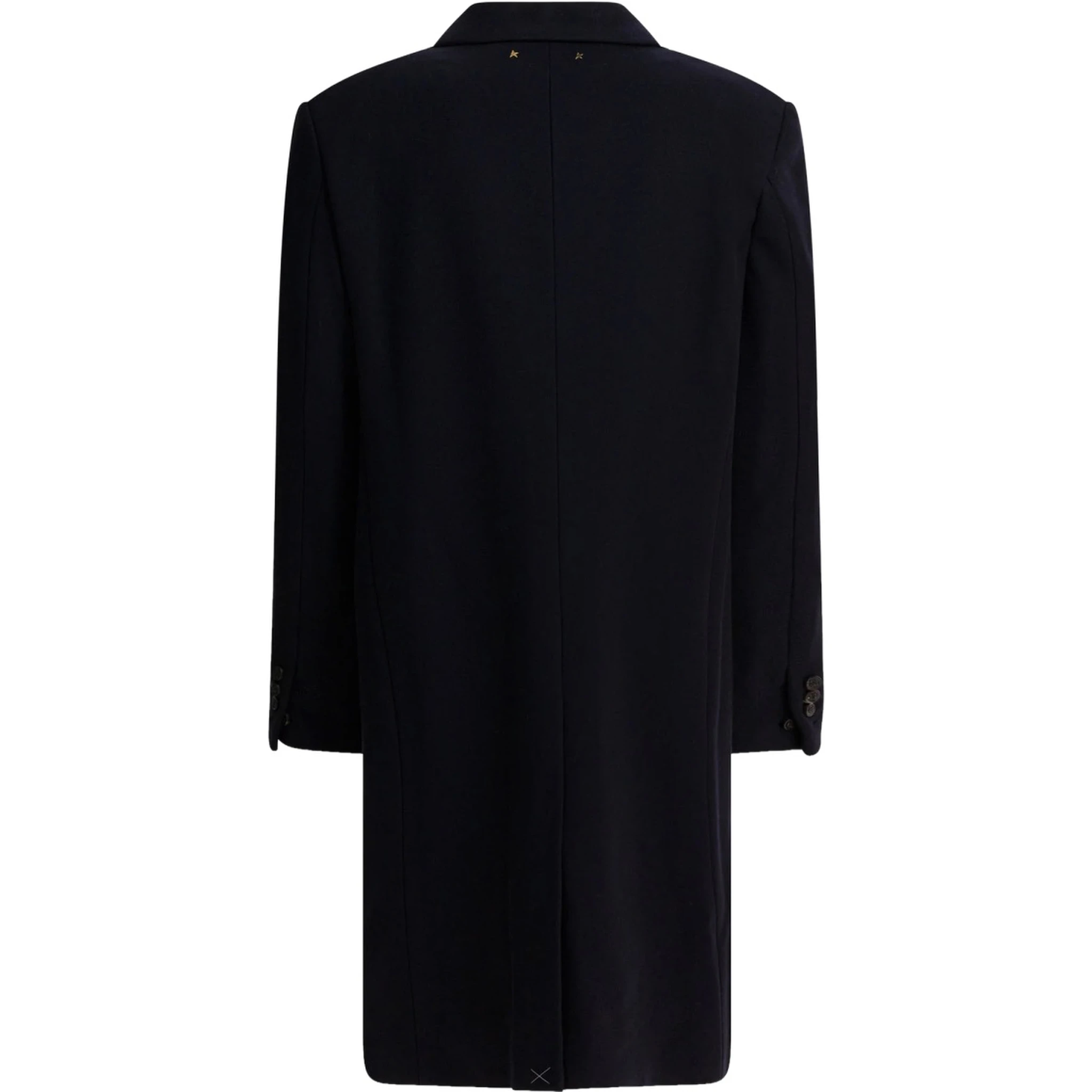 SINGLE-BREASTED WOOL COAT