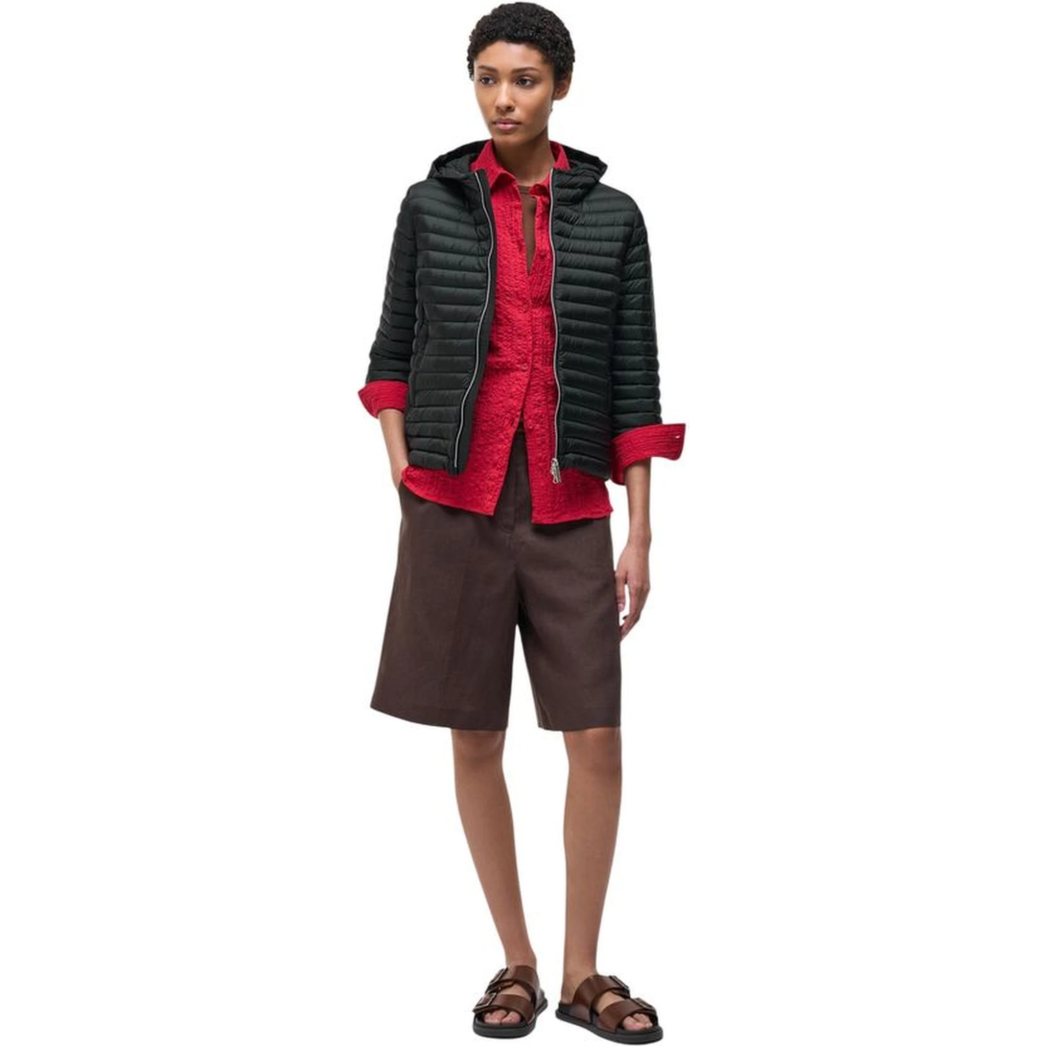 Black Polyamide Shell Jacket
