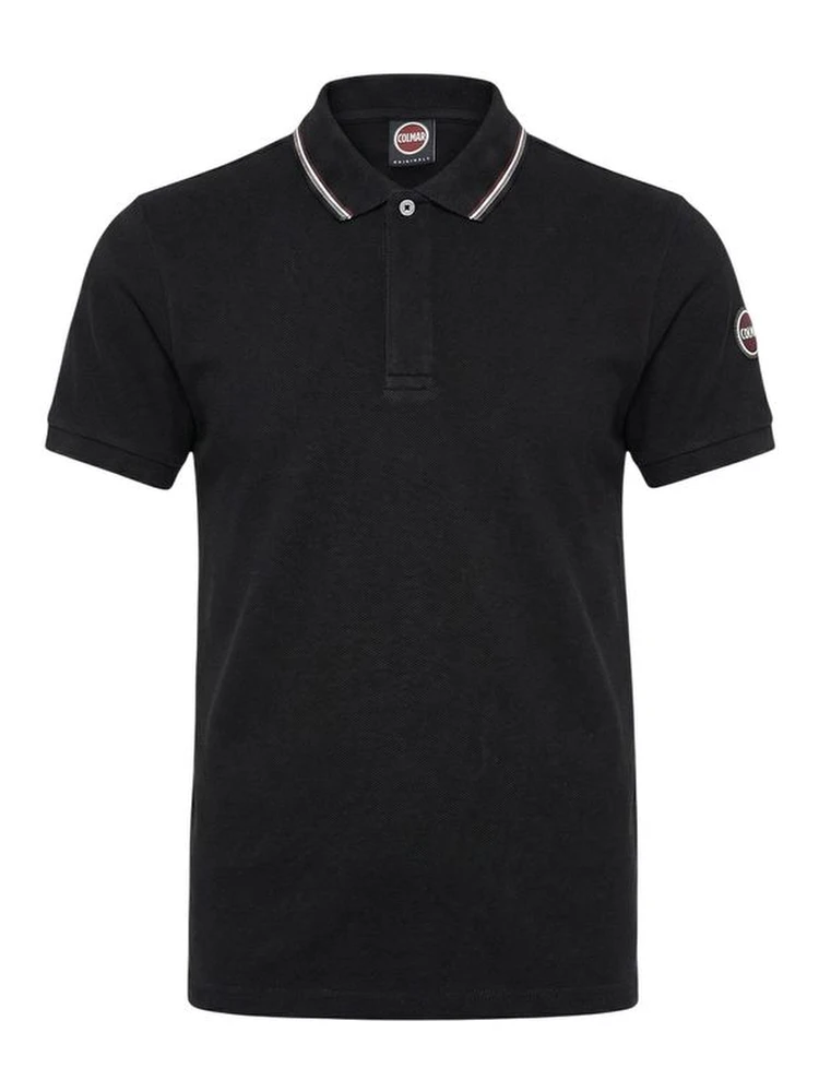 Black Cotton Polo Shirt alternative