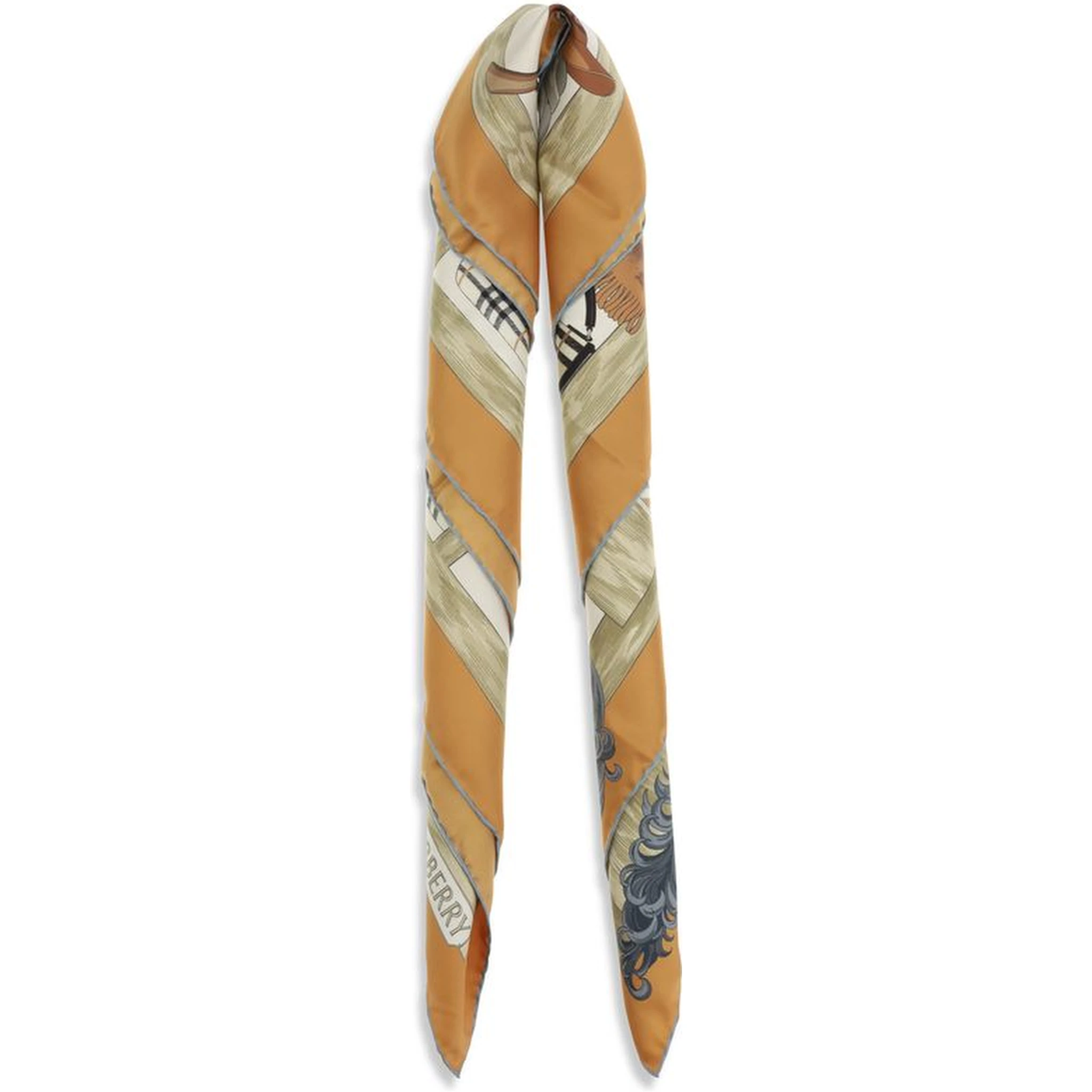 Multicolor Silk Scarf