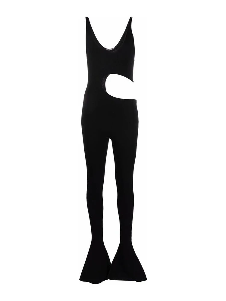 Black Viscose Jumpsuit