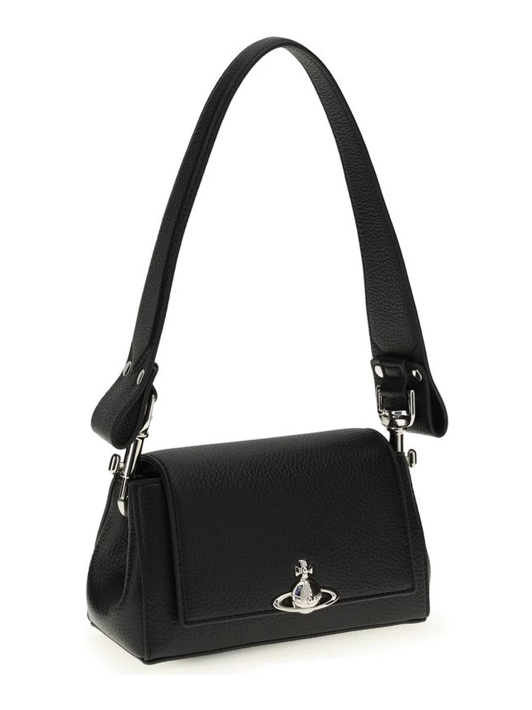 Black Polyurethane Shoulder Bag alternative