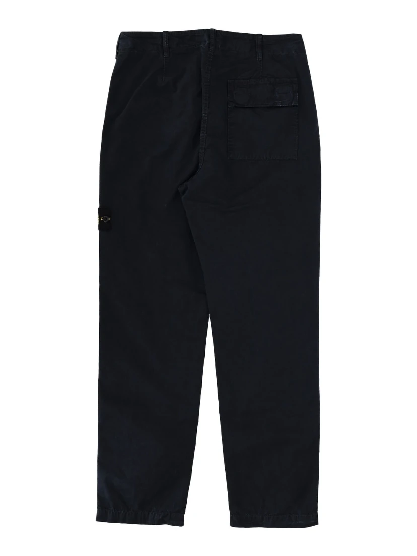PANTS WITH LOGO PATCH