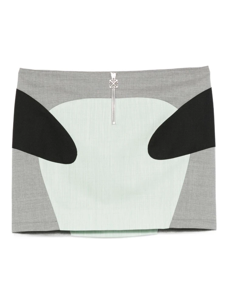 Off White Skirts Blue