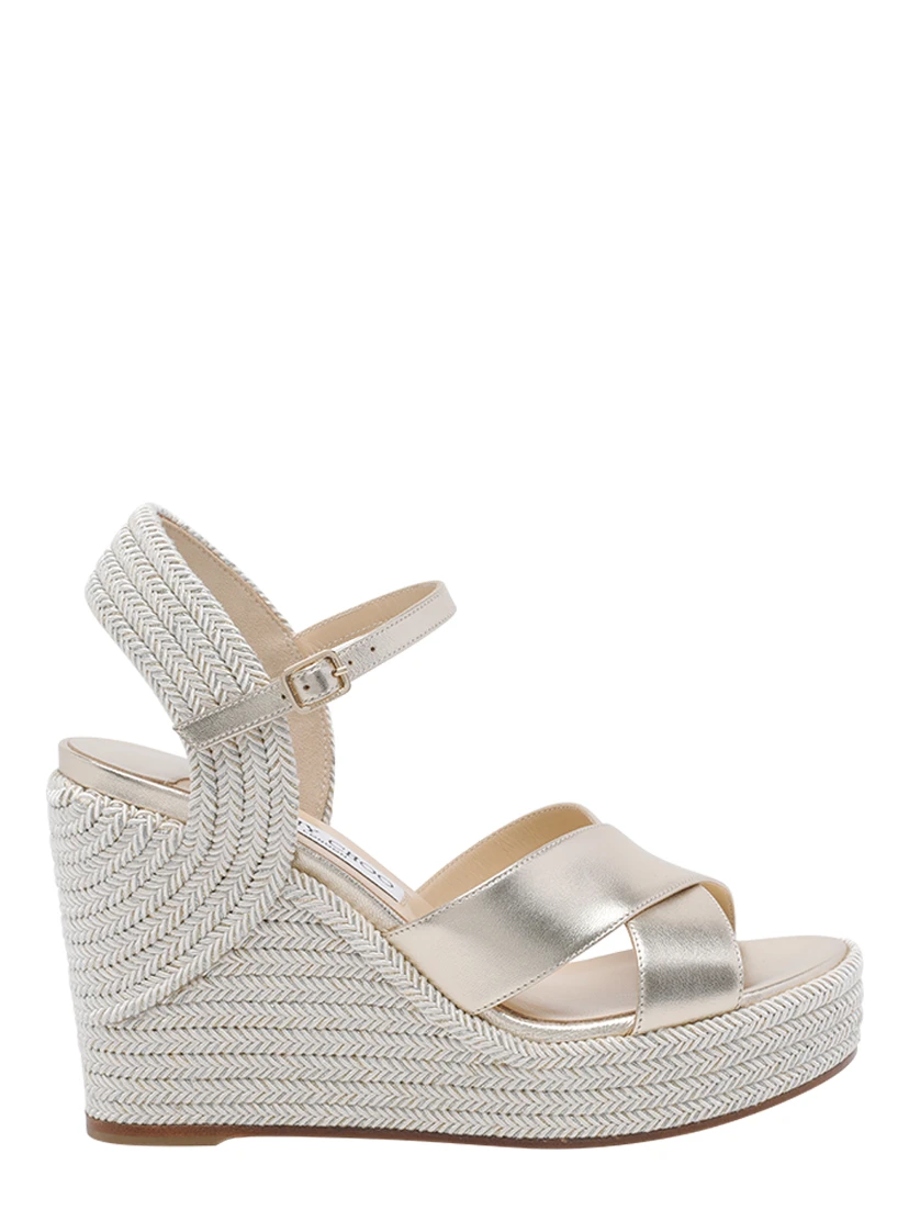 Jimmy Choo Sandals Golden