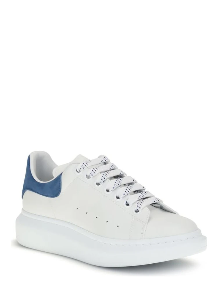 White Calf Leather Bos Taurus Platform Sneakers alternative