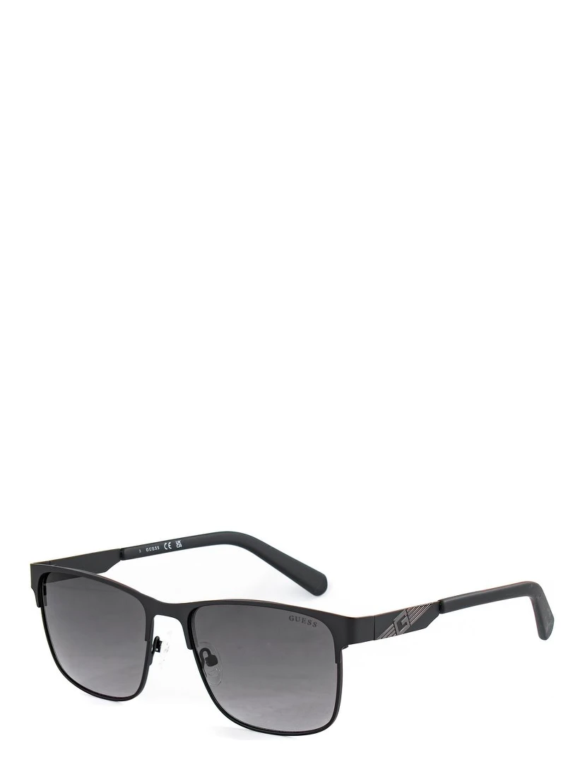 Black Metal Sunglasses