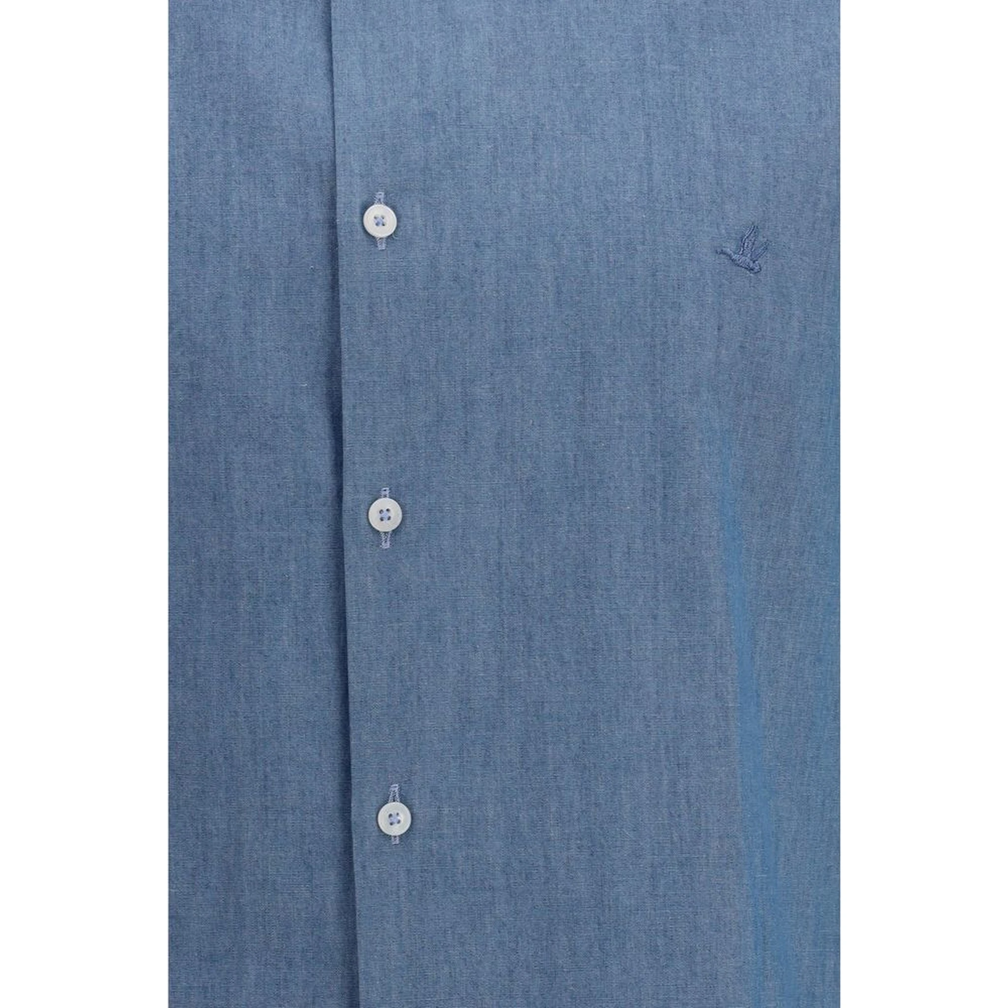 Blue Cotton Shirt