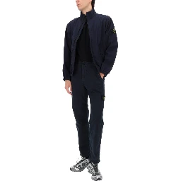 PANTS WITH LOGO PATCH