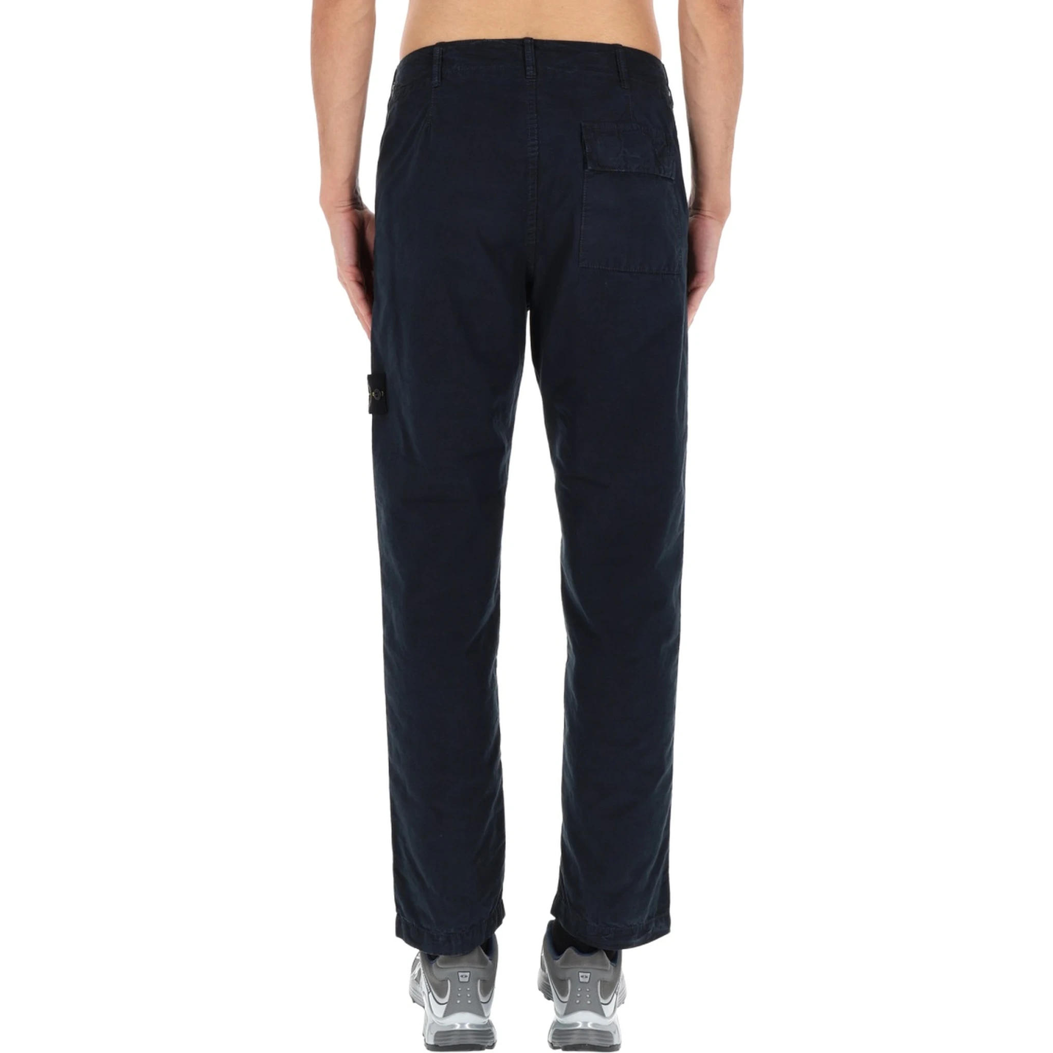 PANTS WITH LOGO PATCH