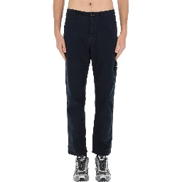PANTS WITH LOGO PATCH