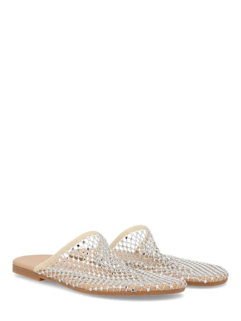 MULE SHOE WITH RHINESTONES