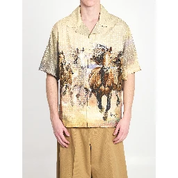 Horses print shirt