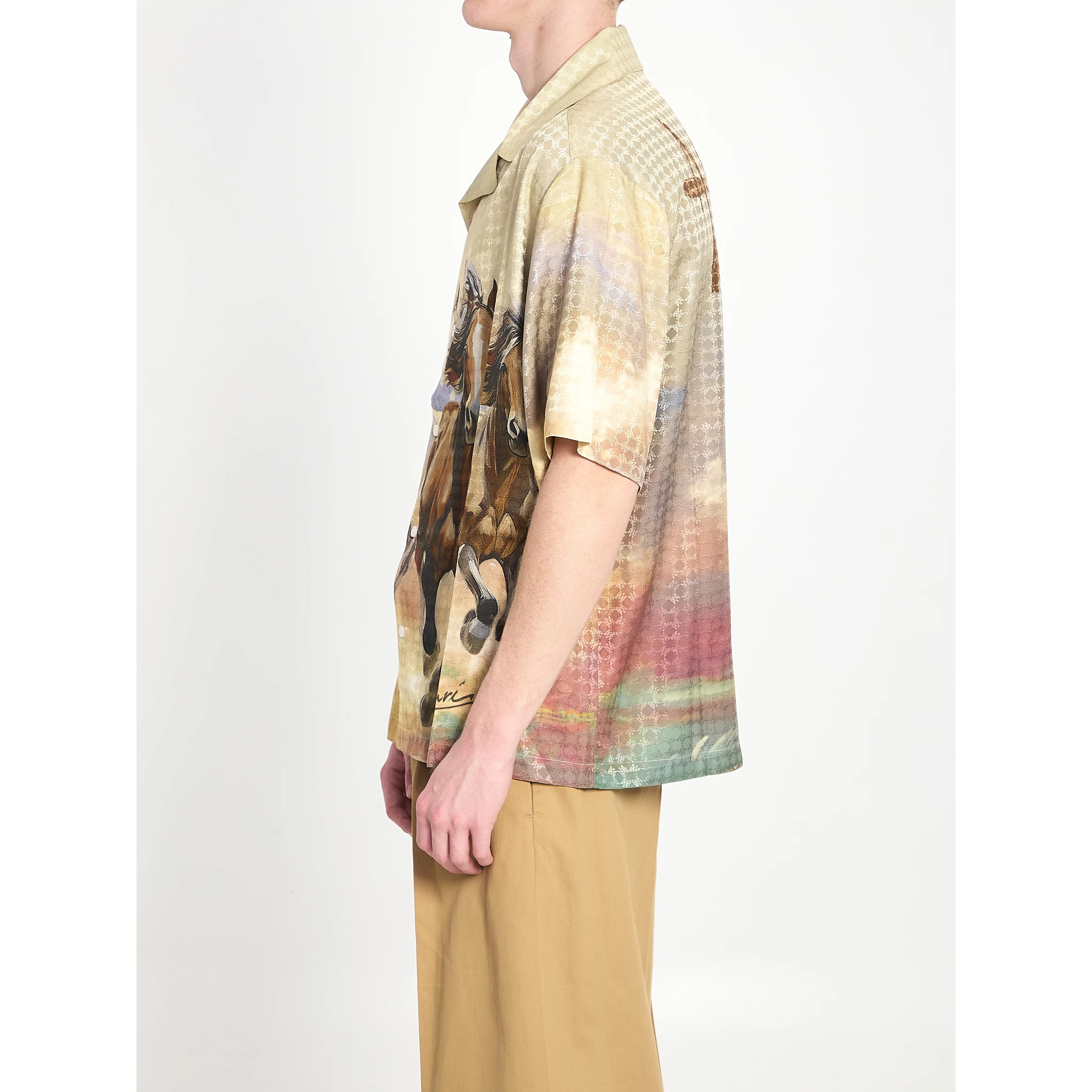 Horses print shirt