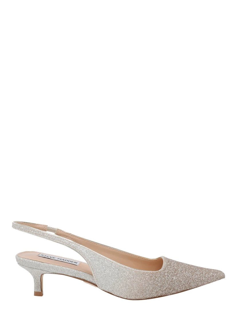 Steve Madden With Heel Silver