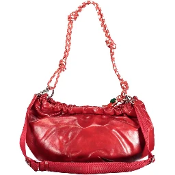 Red Polyethylene Handbag