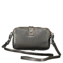 Marrone Polyurethane Women's Handbag