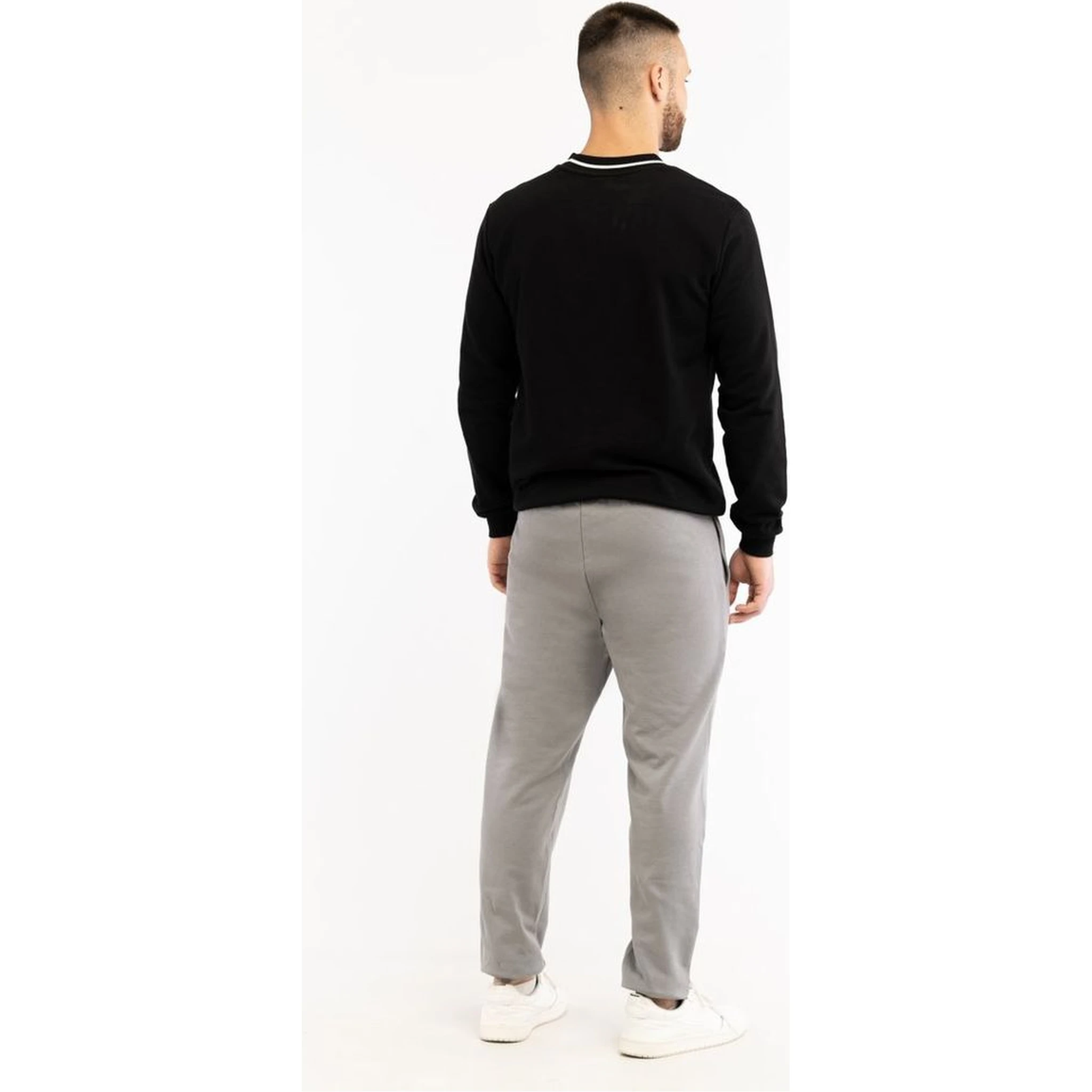 Blue Cotton Joggers (Workout Pants)